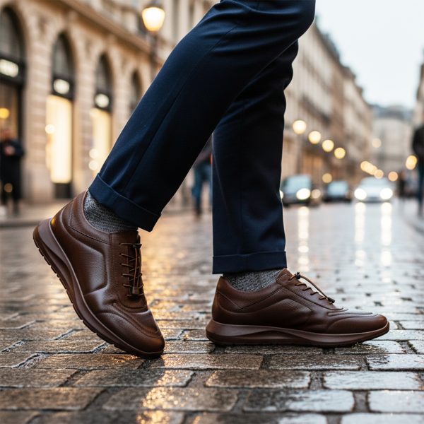 فيكسو - جلد بني اللون