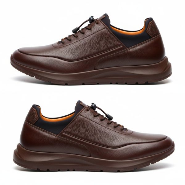 FEXO - KAHVERENGİ DERİ & STRECH