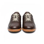 ريبو - حذاء جلدي بني اللون