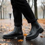 SNOW- Elasticated & Zipped Floter Leather Boots