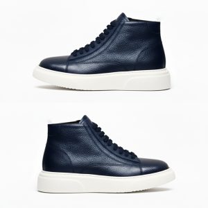 VEXT - LACİVERT DERİ BOT