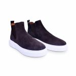 CHELSEA- Sneaker Süet Koyu Kahve Deri Bot