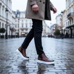 شيلسا - حذاء سنيكرز طابا جلدي من شيلسا