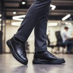 FLOW - Siyah Deri Ayakkabı