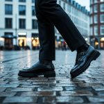 أحذية جيوفاني الجلدية