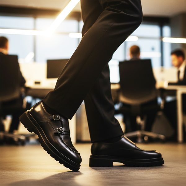 أحذية جيوفاني الجلدية