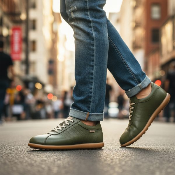 Ripo - Haki Deri Ayakkabı BATTAL