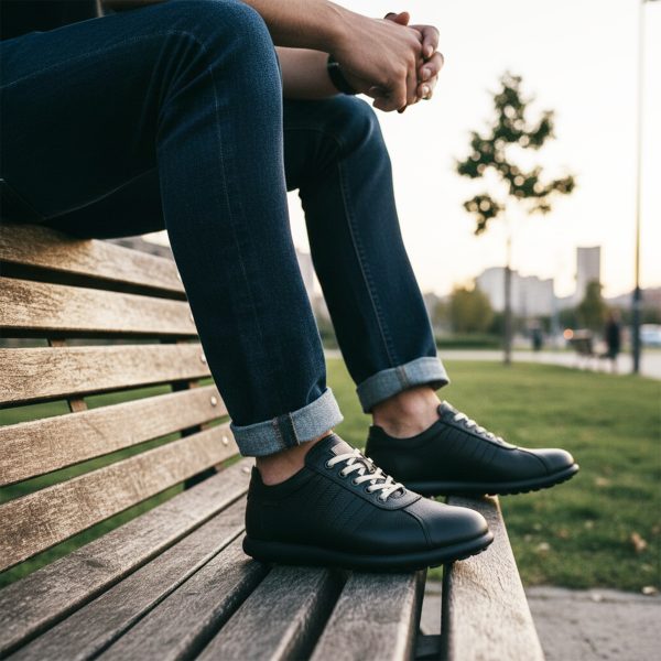 Ripo - Siyah&Siyah Deri Ayakkabı