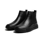 Raven Black - Siyah Deri Chelsea Bot