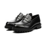 حذاء إنزو أوبننج جلدي مفتوح من إنزو