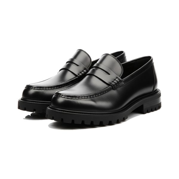 حذاء إنزو أوبننج جلدي مفتوح من إنزو