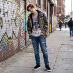 JUNO - Hakiki Süet Siyah Deri Slip-On Sneaker