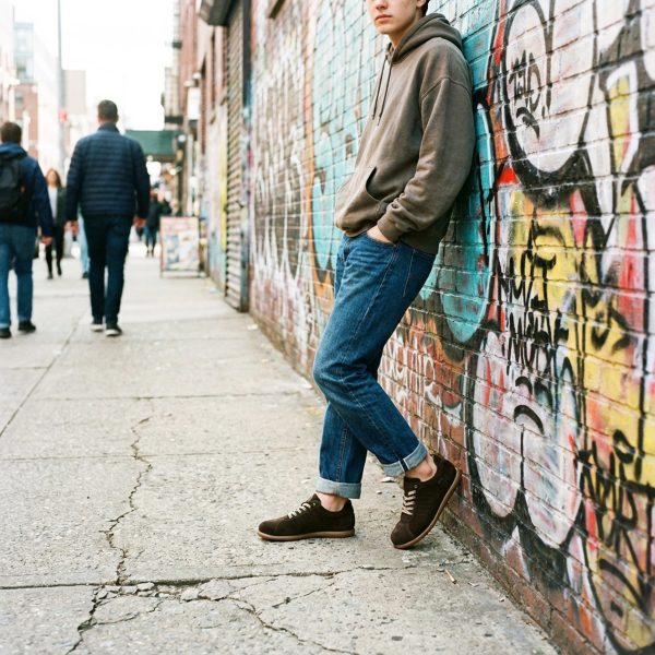 Ripo - Kahve Rengi Süet Ayakkabı