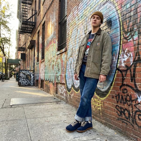 Ripo - Navy Blue Suede Shoes