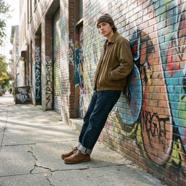 Ripo - Tütün Süet Ayakkabı