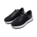 Rima - Black Nubuck Leather Sneakers