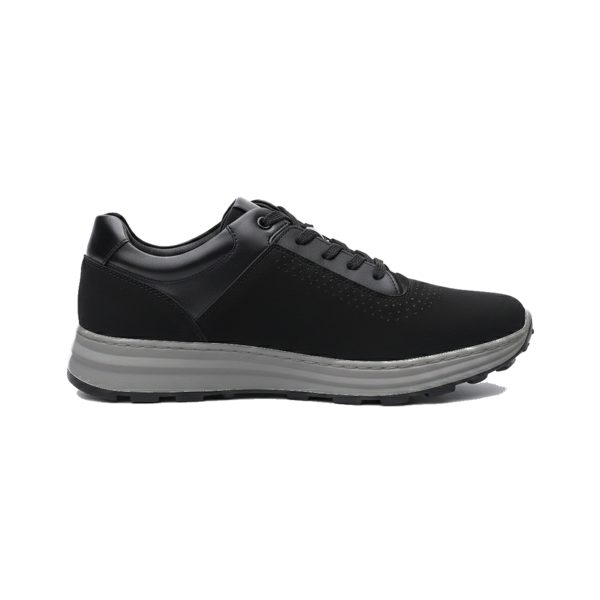 Rima - Black Nubuck Leather Sneakers