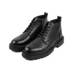 Roda - Siyah Floter Deri Fermuarlı Bot