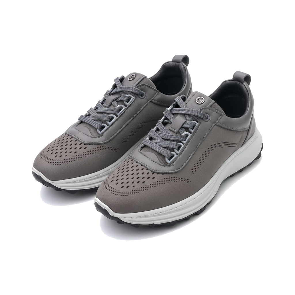 Void - Gri Nubuk Deri Spor Ayakkabı