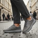 Void - Gri Nubuk Deri Spor Ayakkabı