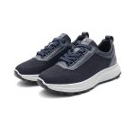 Void - Lacivert Nubuk Deri Spor Ayakkabı