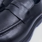 Mokka - Siyah Deri Makosen Ayakkabı