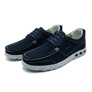 Marine - Lacivert Nubuk Deri (Bağlı)