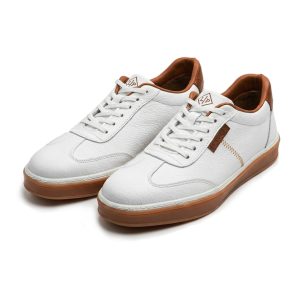 Torino - Beyaz Hakiki Deri Ayakkabı