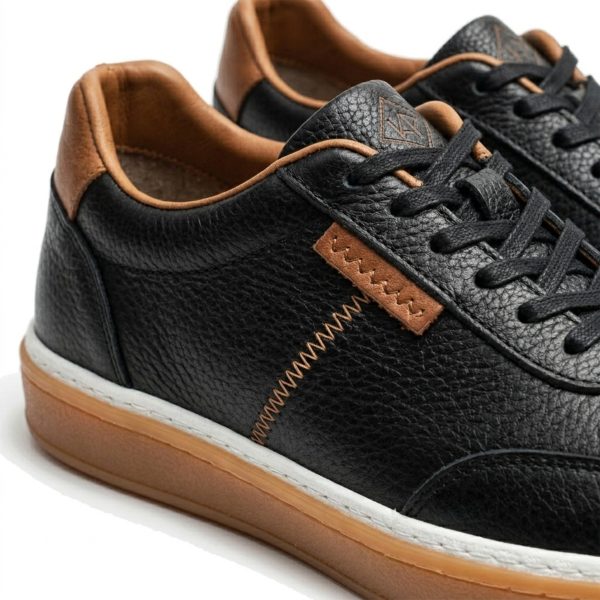 Torino - Siyah Hakiki Deri Ayakkabı