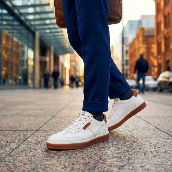 Torino - Beyaz Hakiki Deri Ayakkabı