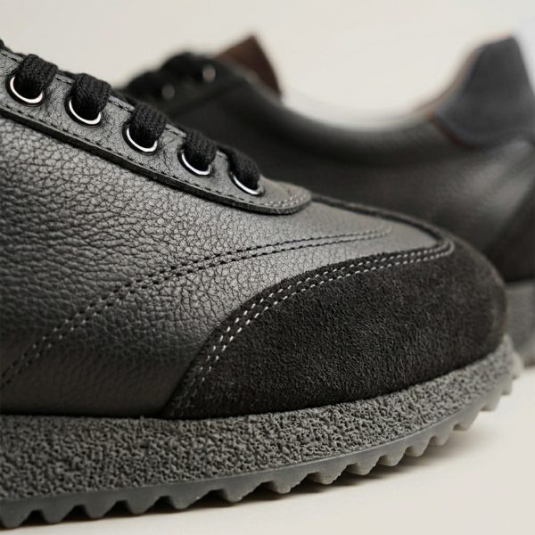 Roby - Siyah&Gri Hakiki Deri Ayakkabı