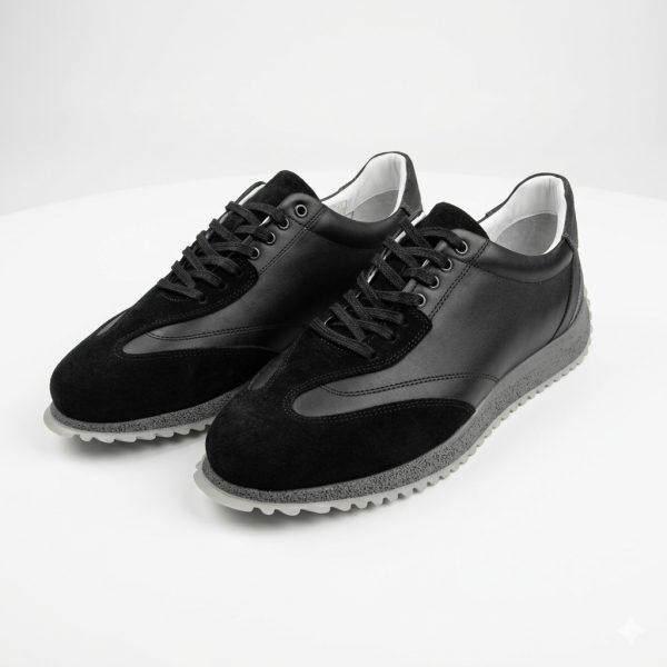 Roby - Siyah Hakiki Deri Ayakkabı