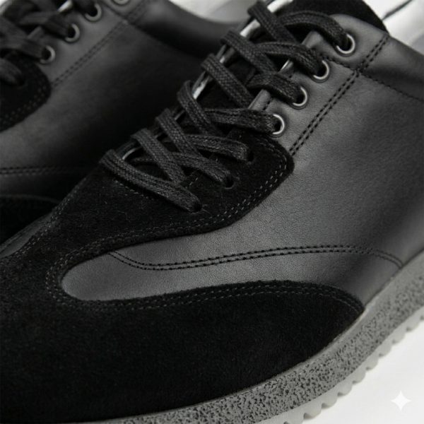 Roby - Siyah Hakiki Deri Ayakkabı