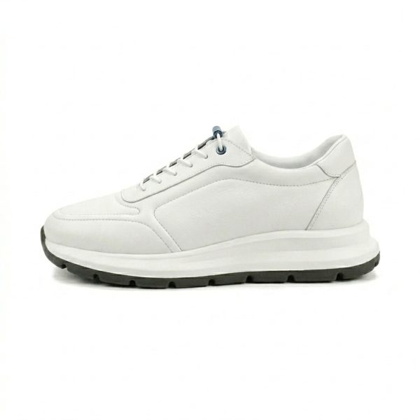 SOFTY - Beyaz Yumuşak Deri Ayakkabı