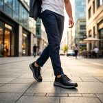 SOFTY - Siyah Yumuşak Deri Ayakkabı