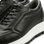 SOFTY - Siyah&Beyaz Yumuşak Deri Ayakkabı