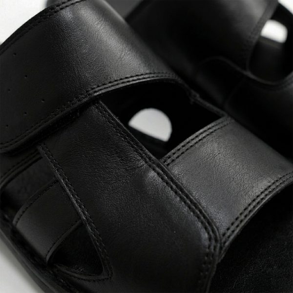 TRLK-02 SİYAH HAKİKİ DERİ TERLİK