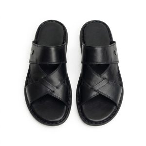 TRLK-03 SİYAH HAKİKİ DERİ TERLİK