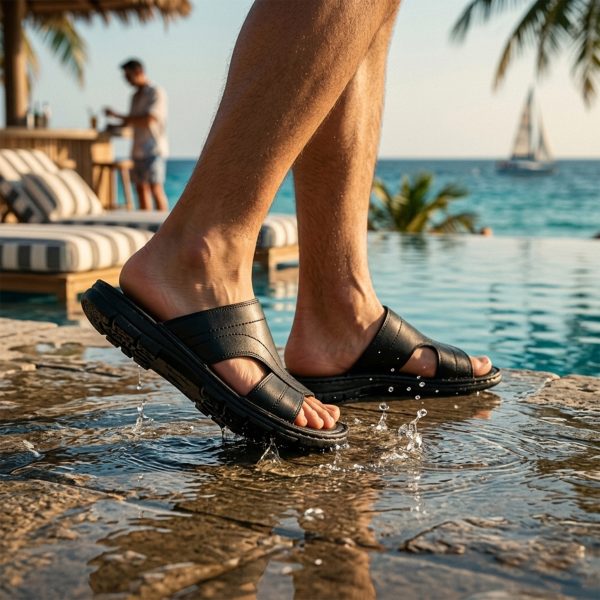 TRLK-04 SİYAH HAKİKİ DERİ TERLİK