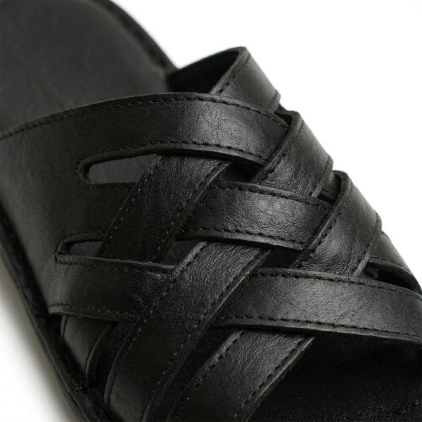 TRLK-05 SİYAH HAKİKİ DERİ TERLİK