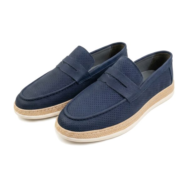 Tony Loafer - Lacivert Deri Ayakkabı