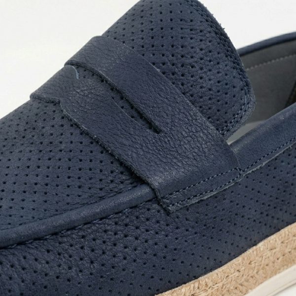 Tony Loafer - Lacivert Deri Ayakkabı