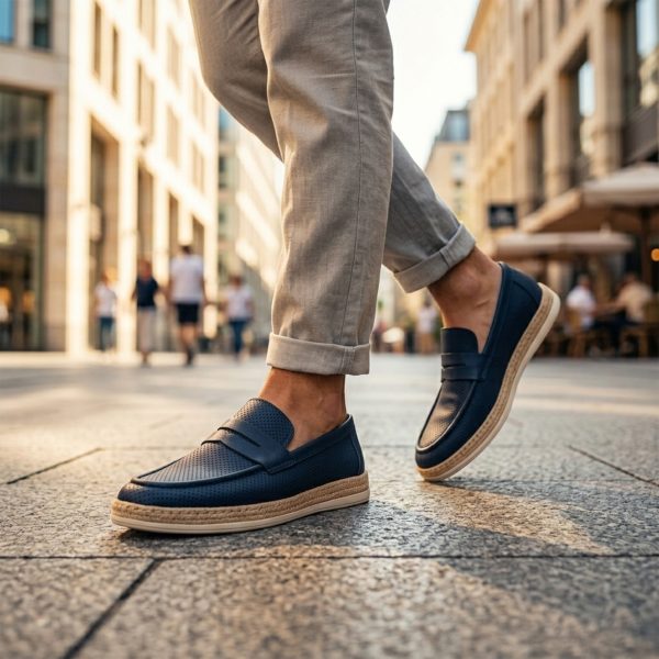 Tony Loafer - Lacivert Deri Ayakkabı