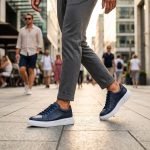 WEXO - Lacivert Hakiki D&uuml;z Deri