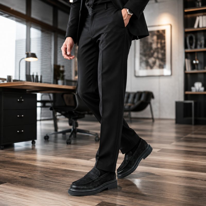 stilepremium-siyah-ofis-takım