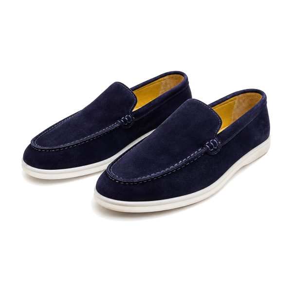 LP-Loafer Lacivert Süet Deri